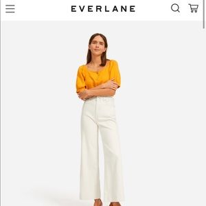 Everlane Summer Wide Leg Jean